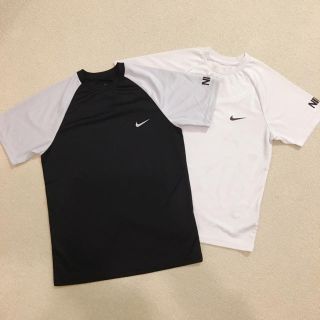 ナイキ(NIKE)の【美品】NIKEトレーニングシャツ☆ジュニアS.M☆2枚セット☆ナイキ(Tシャツ/カットソー)