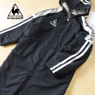 ルコックスポルティフ(le coq sportif)の超美品 Mサイズ ルコックスポルティフ 90年代 ボアベンチコート(ナイロンジャケット)