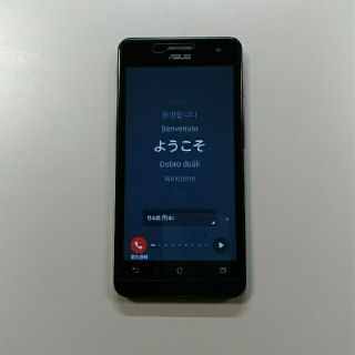 【中古】ASUS ZenFone 5 (A500KL) 8GB (スマートフォン本体)