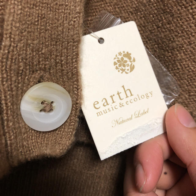 earth music & ecology(アースミュージックアンドエコロジー)のショート丈 カーディガン earth レディースのトップス(カーディガン)の商品写真