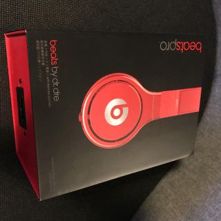 Beats proビーツヘッドフォン赤red海外限定カラー美中古