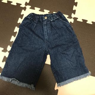 ブランシェス(Branshes)のbranshes デニムガウチョパンツ 90サイズ(パンツ/スパッツ)