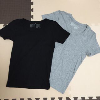 ムジルシリョウヒン(MUJI (無印良品))の無印良品 Ｔシャツ2枚セット(Tシャツ(半袖/袖なし))