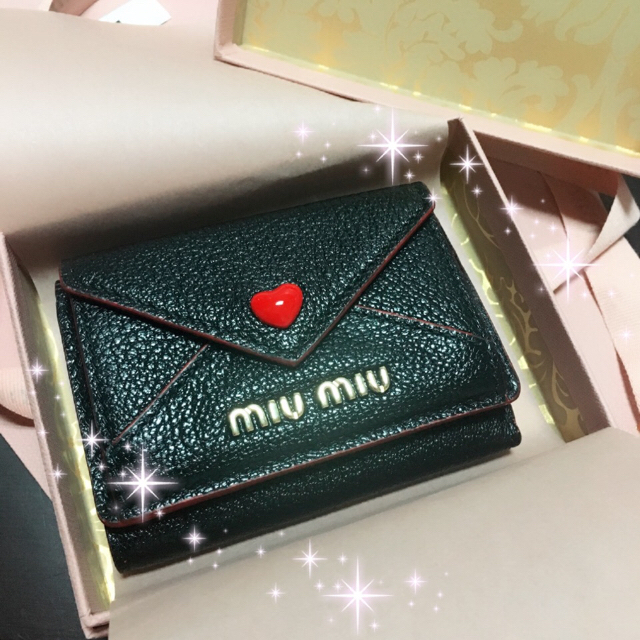 miumiu - ☆売り尽くしさま専用☆人気のためお早めに!! miumiu ラブレターの通販 by haru's shop｜ミュウミュウならラクマ