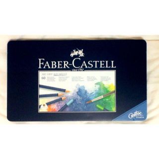 ファーバーカステル(FABER-CASTELL)のファーバーカステル アートグリップ 水彩色鉛筆 60色セット 缶入(色鉛筆)