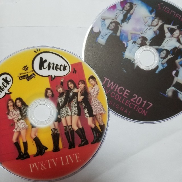 TWICE DVD２枚set エンタメ/ホビーのCD(K-POP/アジア)の商品写真