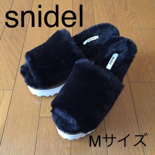 スナイデル(SNIDEL)の【美品】snidel 厚底サンダル (サンダル)