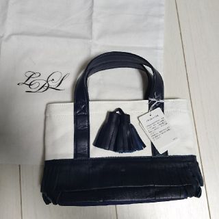 ラドロー(LUDLOW)のＬＵＤＬＯＷ フリンジタッセルトート バッグ 新品(トートバッグ)