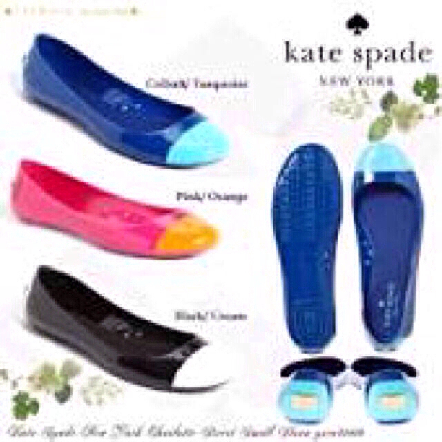 kate spade new york(ケイトスペードニューヨーク)のkate spadeラバーシューズ新品☻ レディースの靴/シューズ(ハイヒール/パンプス)の商品写真