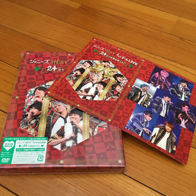 ジャニーズWEST(ジャニーズウエスト)のジャニーズWEST1stドームLIVE24から感謝届けます エンタメ/ホビーのDVD/ブルーレイ(ミュージック)の商品写真