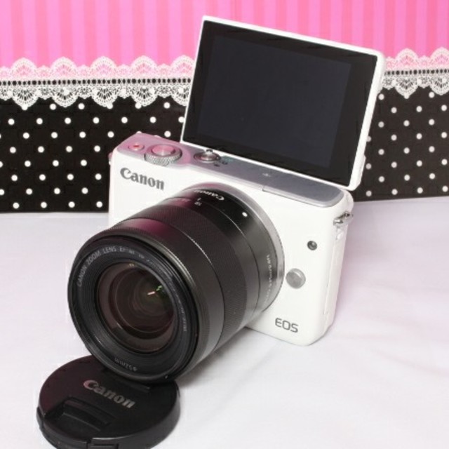 自撮りに最適❤️インスタ映え❤️Wi-Fi搭載❤️Canon EOS M10 自撮りに最適❤️インスタ映え❤️Wi-Fi搭載❤️Canon EOS M10