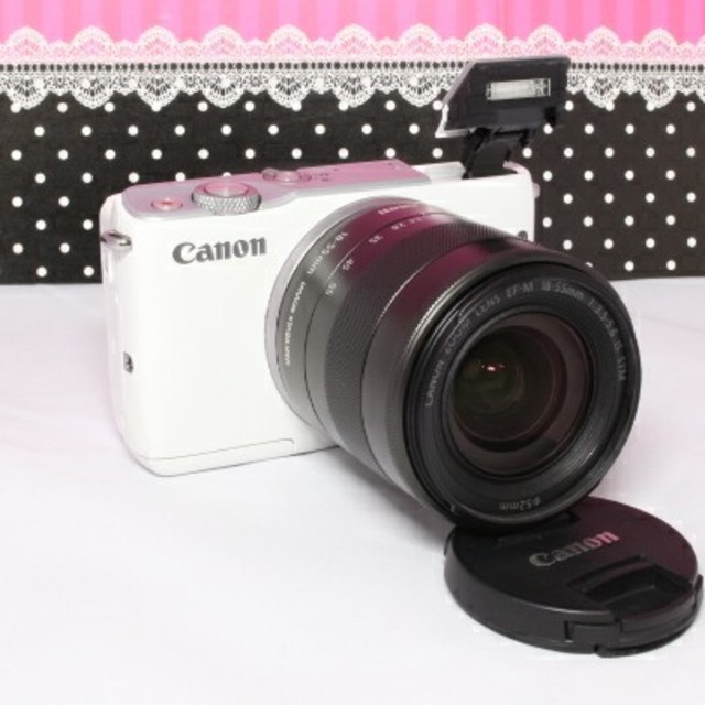 ❤️Wi-Fi&自撮り&予備バッテリー❤️Canon EOS M10❤️