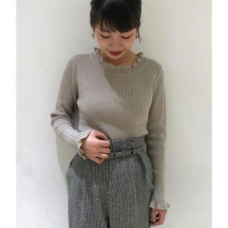 ミスティック(mystic)のan様専用  ほぼ新品✨omekashiラメニット(ニット/セーター)