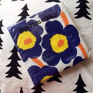 マリメッコ(marimekko)のマリメッコ ウニッコペーパーナプキン4枚(その他)