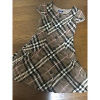 バーバリー(BURBERRY)のひなのちゃん❤️着用バーバリーワンピース(ひざ丈ワンピース)