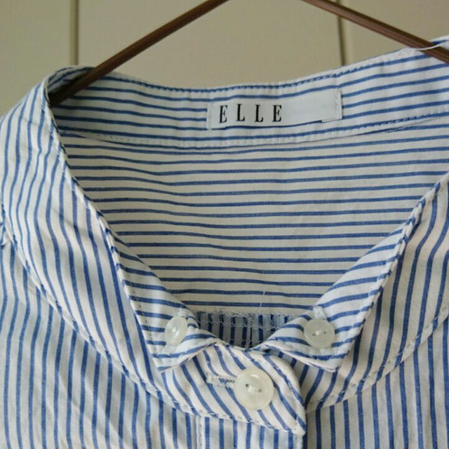 ELLE(エル)の☆値下げ☆ELLE エル 7分袖 シャツ レディースのトップス(その他)の商品写真