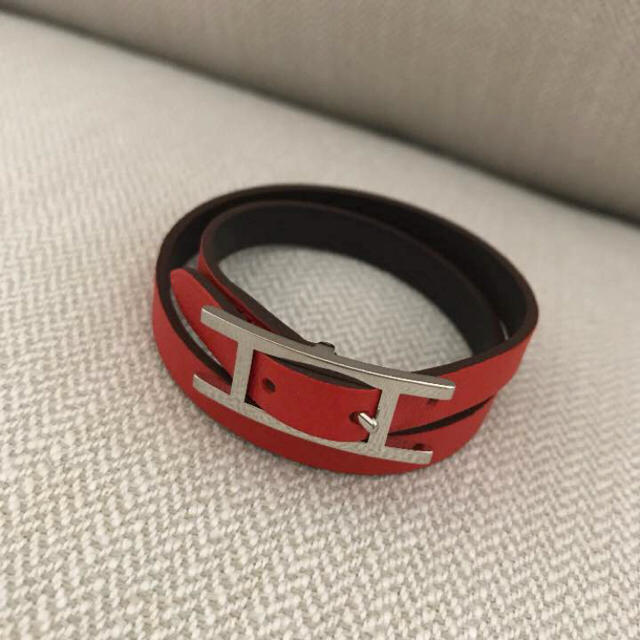 HERMES - エルメス レザー ブレスレット【新品】