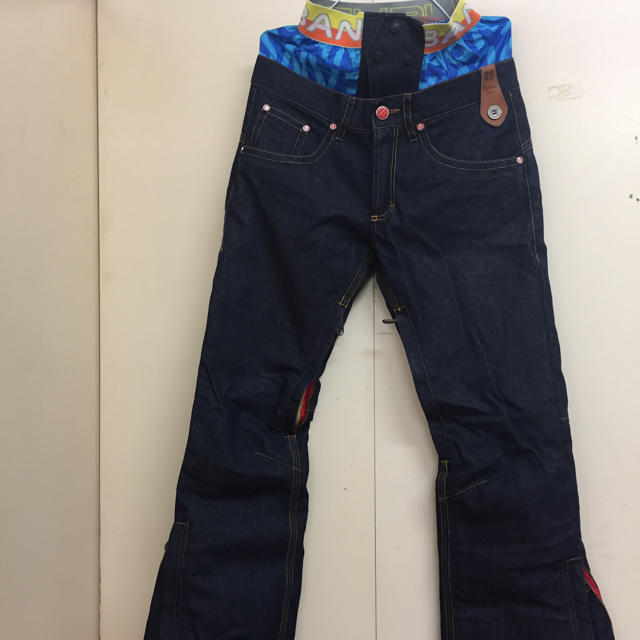 スノーボードパンツ リアルデニム