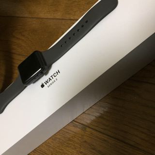 アップルウォッチ(Apple Watch)のApple Watch series3 38mm(腕時計(デジタル))