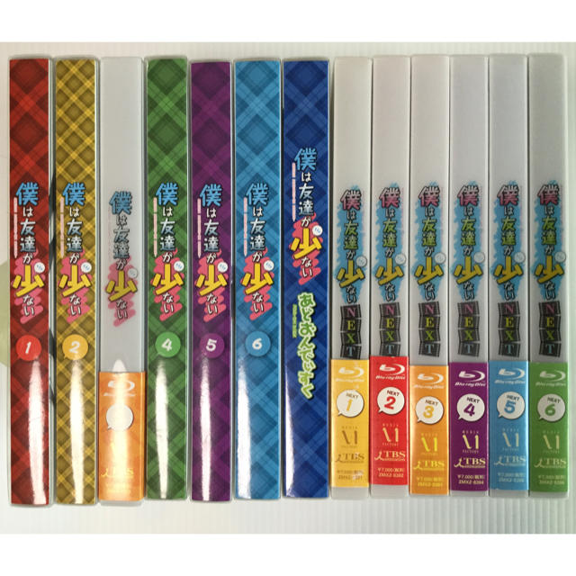 美品 ) 僕は友達が少ない 6巻+OVA・NEXT6巻 ブルーレイ全巻セット