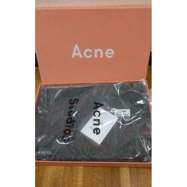 超人気ブティック 新品未使用！Acne マフラーグレー海外正規品！ studios 小物