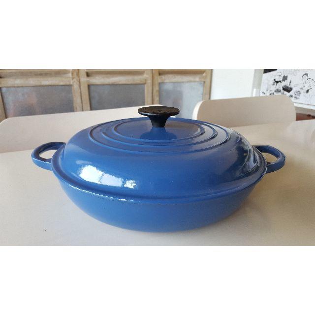 LE CREUSET(ルクルーゼ)のmargarine様専用☆美品　ル・クルーゼ　キャセロール　26㎝ インテリア/住まい/日用品のキッチン/食器(鍋/フライパン)の商品写真