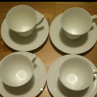 ノリタケ(Noritake)のノリタケ ティーカップ&ソーサー ４客(グラス/カップ)