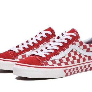 ヴァンズ(VANS)の込み 27cm VANS  STYLE 36 (CHECK)R.RED (スニーカー)