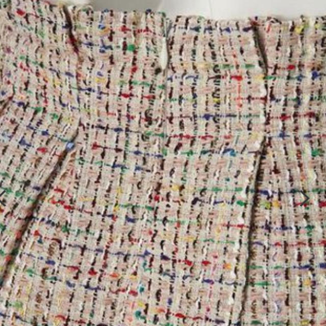 サマーツイードスカート 値引しました！ レディースのスカート(ミニスカート)の商品写真