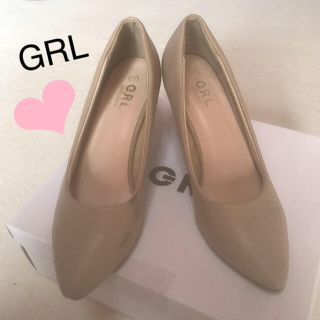 グレイル(GRL)の💗GRL💗ベージュ💗パンプス💗疲れにくい💗(ハイヒール/パンプス)