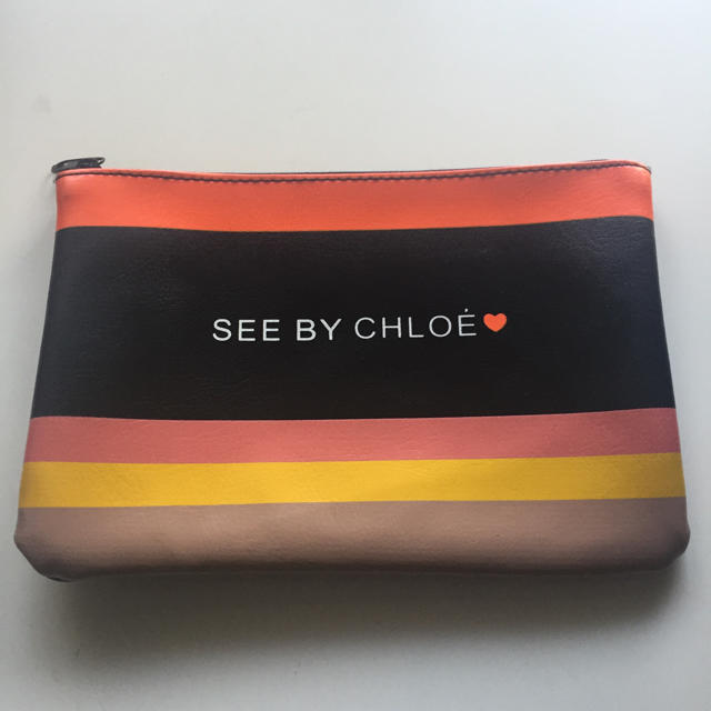 SEE BY CHLOE(シーバイクロエ)の美品✨シーバイクロエ ポーチ レディースのファッション小物(ポーチ)の商品写真