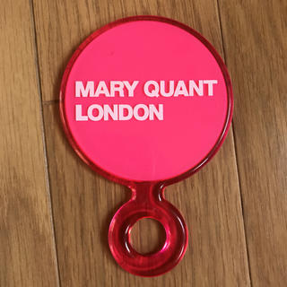 マリークワント(MARY QUANT)のMARY QUANT マリークワント 手鏡ミラー ピンク(ミラー)