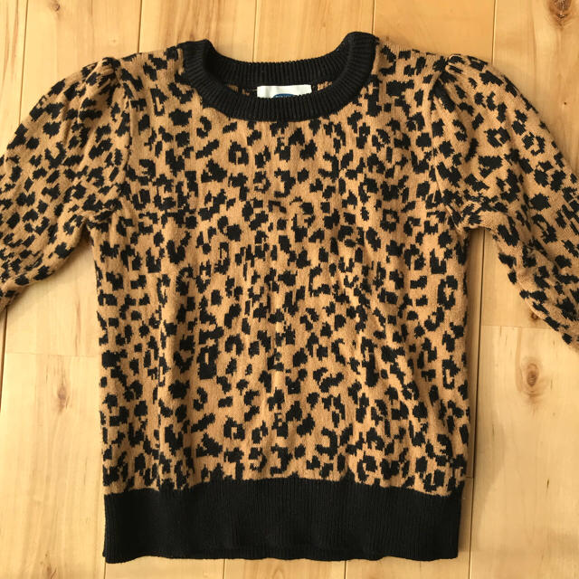 Old Navy(オールドネイビー)のレオパード☆セーター キッズ/ベビー/マタニティのキッズ服女の子用(90cm~)(ニット)の商品写真