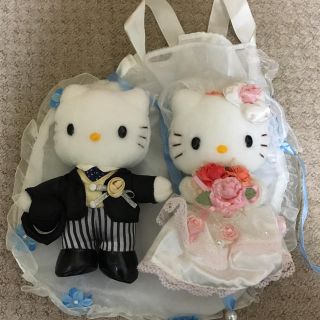 ハローキティ(ハローキティ)のウエディング ハローキティ ぬいぐるみ(ぬいぐるみ)