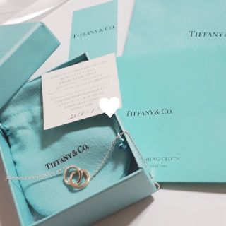 ティファニー(Tiffany & Co.)の♥新品同様♥購入日最近！本物ティファニーインターロッキングブレスレット♥(ブレスレット/バングル)