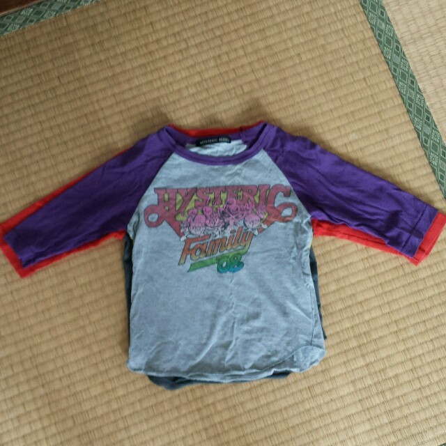 HYSTERIC MINI(ヒステリックミニ)のヒスミニ　ラグラン　100 キッズ/ベビー/マタニティのキッズ服男の子用(90cm~)(その他)の商品写真