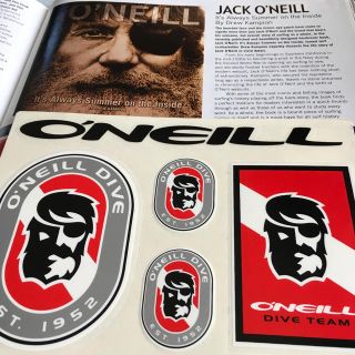 オニール(O'NEILL)のO’NEILLオニールダイブUS限定激レアダイビングモデルステッカーシート(サーフィン)