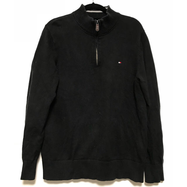 TOMMY HILFIGER(トミーヒルフィガー)の【中古】トミーヒルフィガー／TOMMY HILFIGER ハーフジップセーター メンズのトップス(ニット/セーター)の商品写真