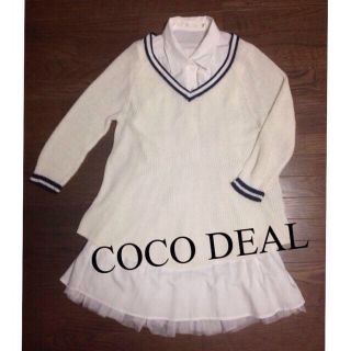 ココディール(COCO DEAL)の2014S/S COCO DEAL (ひざ丈ワンピース)