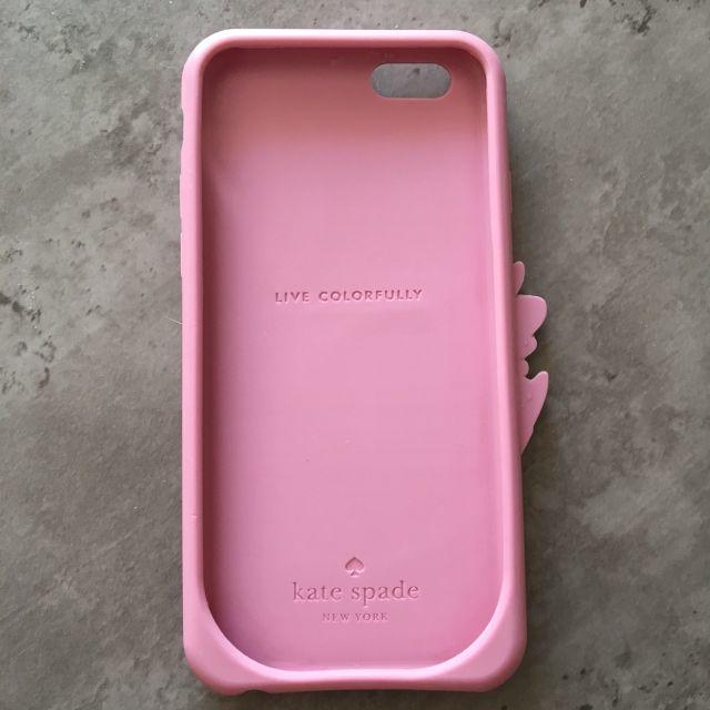 kate spade new york(ケイトスペードニューヨーク)のケイトスペード ブラックスワン 黒鳥 iPhone6s iPhone6 シリコン スマホ/家電/カメラのスマホアクセサリー(iPhoneケース)の商品写真