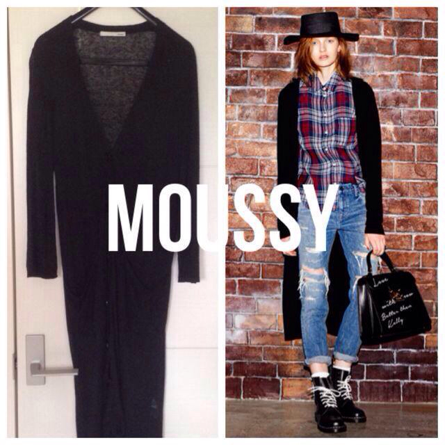 moussy(マウジー)のロングCD 2014SS レディースのトップス(カーディガン)の商品写真