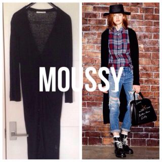 マウジー(moussy)のロングCD 2014SS(カーディガン)