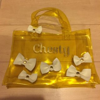 チェスティ(Chesty)のchestyビニールバック(ハンドバッグ)