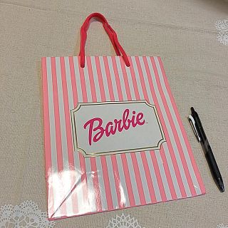 バービー(Barbie)の未使用 Barbie バービー ショップ袋 (ショップ袋)