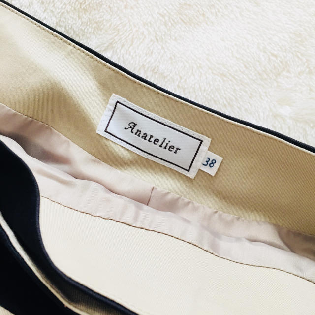 anatelier(アナトリエ)のアナトリエ ボーダースカート  美品 レディースのスカート(ひざ丈スカート)の商品写真