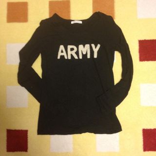 ローリーズファーム(LOWRYS FARM)のローリーズ ARMYTシャツ(Tシャツ(長袖/七分))