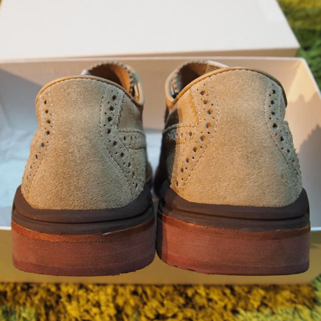 VISVIM(ヴィスヴィム)のUsed visvim suède wing tip US9 JP27cm メンズの靴/シューズ(ドレス/ビジネス)の商品写真