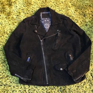 ファクト(FUCT)のfuct SSDD Goat Leather ダブルライダースJKT(ライダースジャケット)