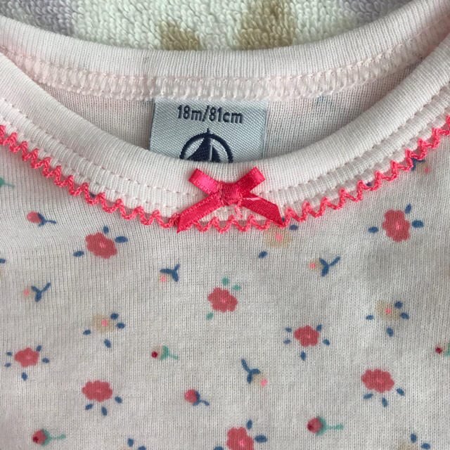 PETIT BATEAU(プチバトー)の【ieyo様専用】 キッズ/ベビー/マタニティのベビー服(~85cm)(ロンパース)の商品写真