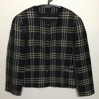 バーバリー(BURBERRY)のBurberry ジャケット バーバリー ヴィンテージ  金ボタン レア(ノーカラージャケット)